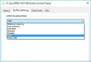 iFi (by MAR) HD USB Audio Control Panel 2