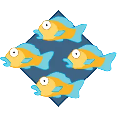 The Vorbis “Many Fish” Logo