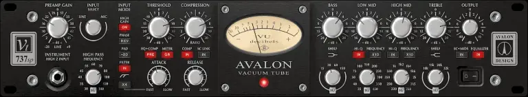 Avalon VT-737 Tube Channel Strip