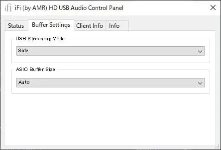 iFi (by AMR) HD USB Audio Driver